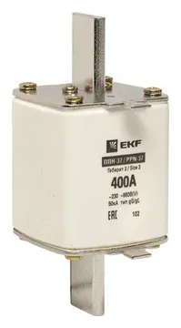 Вставка плавкая ППН-37 400/400А габарит 2 PROxima EKF fus-37/400