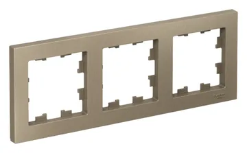 Рамка 3-м AtlasDesign универс. шампань SE ATN000503