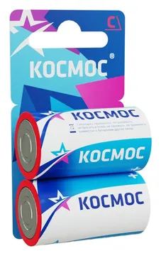Элемент питания солевой C/R14 (блист.2шт) КОСМОС KOCR142BL