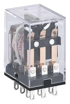 Реле промежуточное JZX-22F(D) 4 конт. с инд. LED 3А 24В DC CHINT 285385