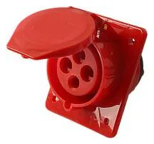 Розетка стационарная СП PPC 424 32А 4п 3PPE 380В IP44 JazzWay 5073012