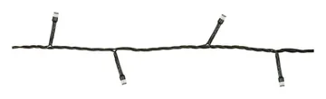Гирлянда UDL-S0500-100/DGA MULTI IP20 MINI с контроллером 5м 100 миниламп накаливания свет разноцветный провод зел. Uniel UL-00002388